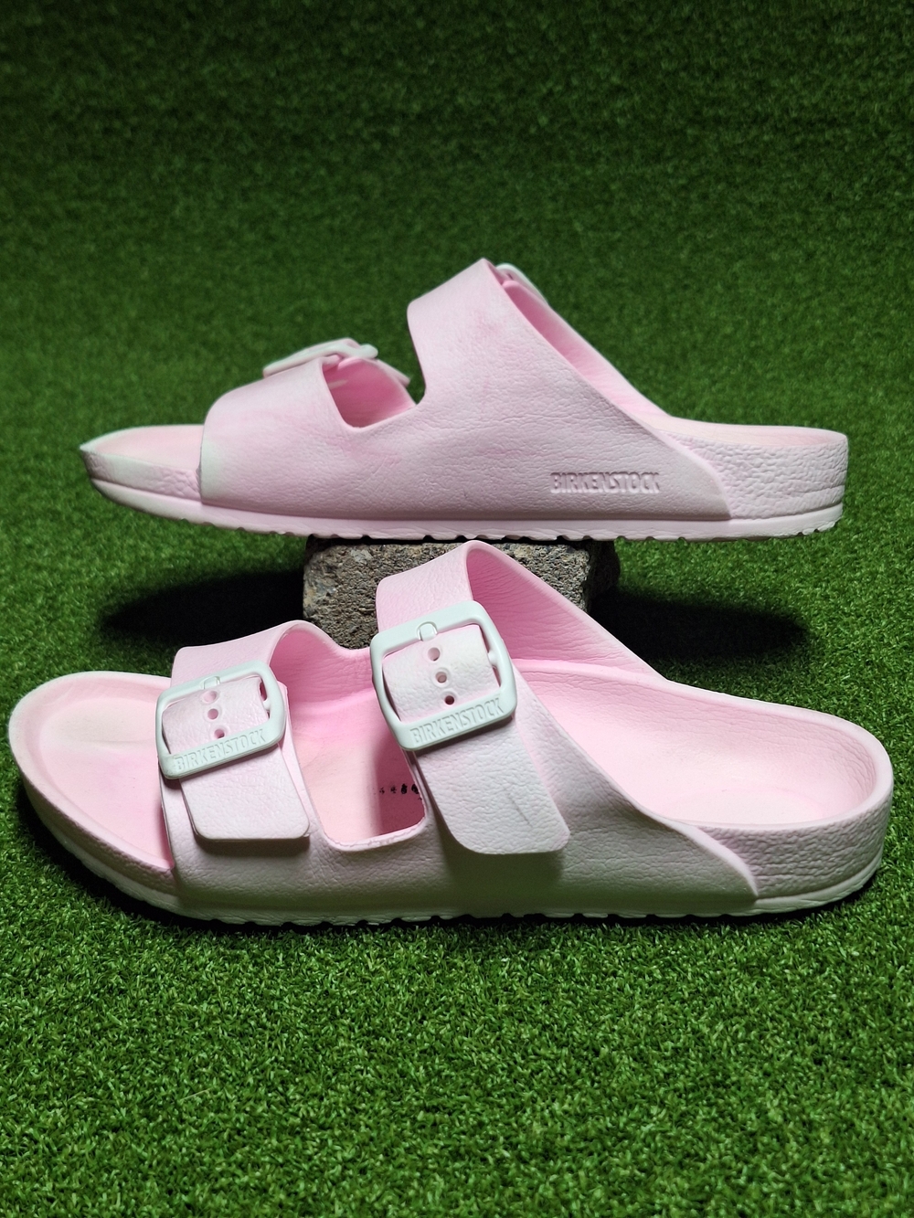 Birkenstock Unisex Arizona Eva Soft Pink Sandal Women's / YOUTH Size 34 US 3